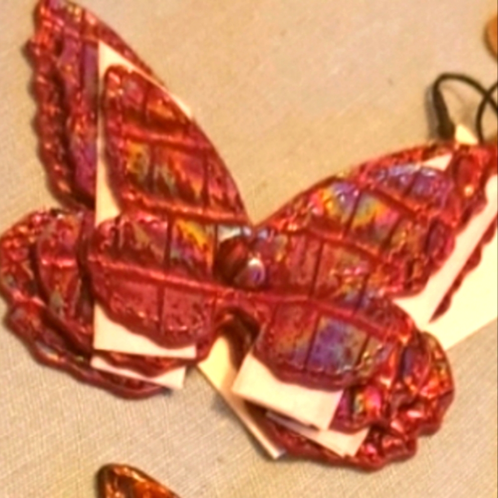Leather Brahmin Butterfly